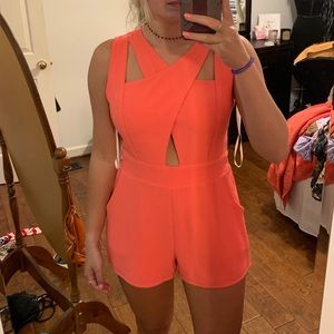 Coral romper